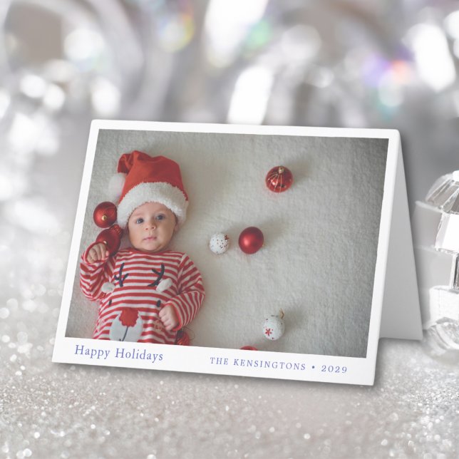 Baby’s First Christmas Personalised Family Card (Baby’s First Christmas Personalized Family Card)
