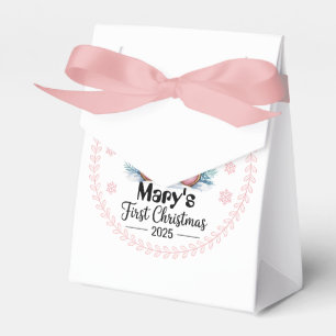 Baby’s First Christmas Personalised Favour Boxes –