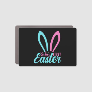baby s first easter car magnet