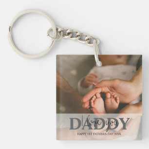 Baby’s Photo Keychain for Daddy