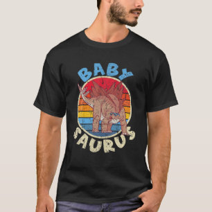 Baby Saurus I Stegosaurus Stenops I Family Matchin T-Shirt