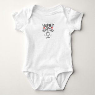 Baby Saying Newborn: World cutest Alarm Clock Bodysuit