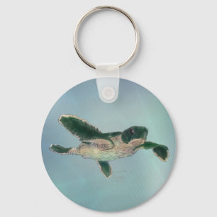 Baby Sea Turtle Key Ring