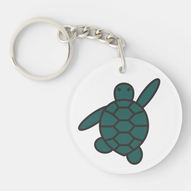 Baby Sea Turtle Keychains (Front)