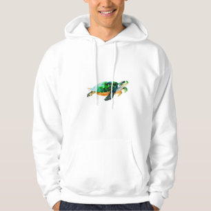 Baby Sea Turtle Moving Towards the Sea Hoodie