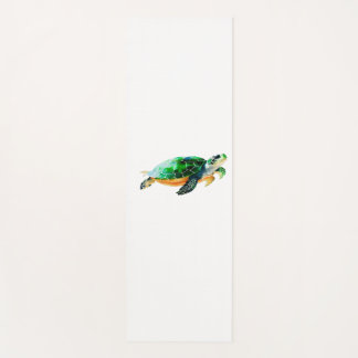 Baby Sea Turtle Moving Towards the Sea Yoga Mat