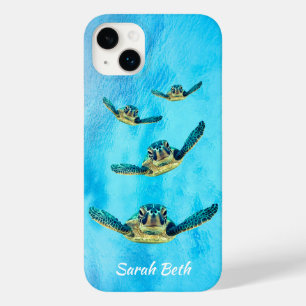 Baby Sea Turtles Swimming Case-Mate iPhone 14 Plus Case