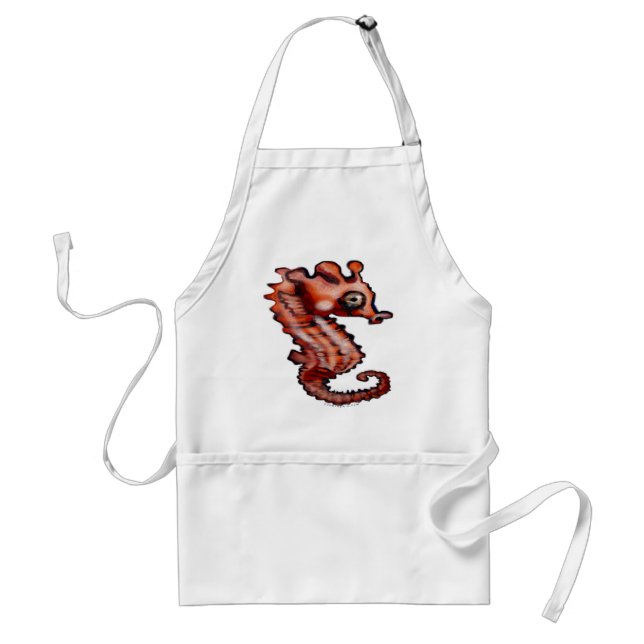 Baby Seahorse Standard Apron (Front)