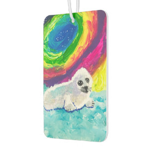 Baby Seal "Art by Kids" Car Air Freshener