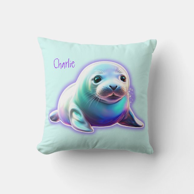 Baby Seal  Cushion (Front)