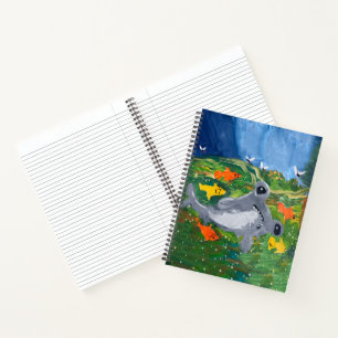 Baby Shark "Art by Kids" Notebook