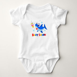 Baby Shark Baby Romper Bodysuit