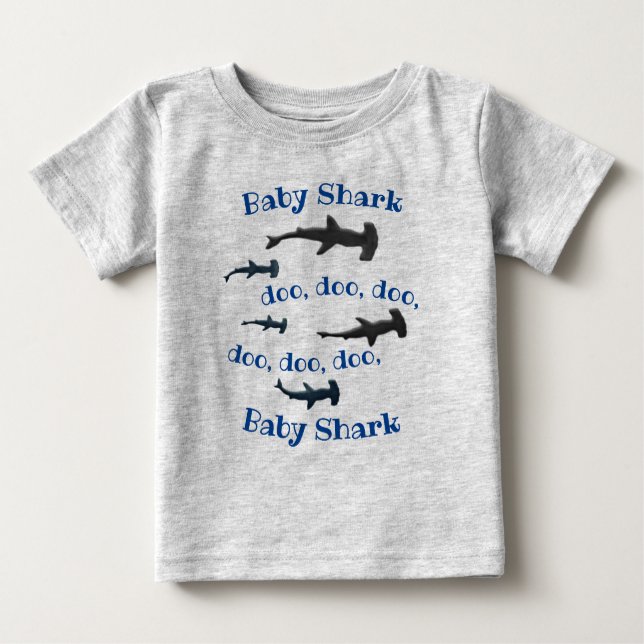 Baby Shark Baby T-Shirt (Front)