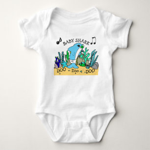 Baby Shark Baby's Bodysuit
