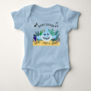 Baby Shark Baby's Bodysuit