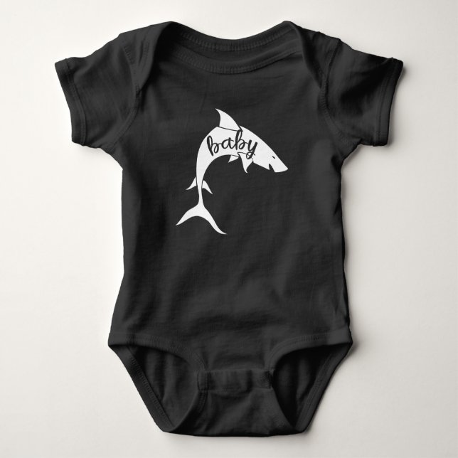 baby shark bodysuit (Front)