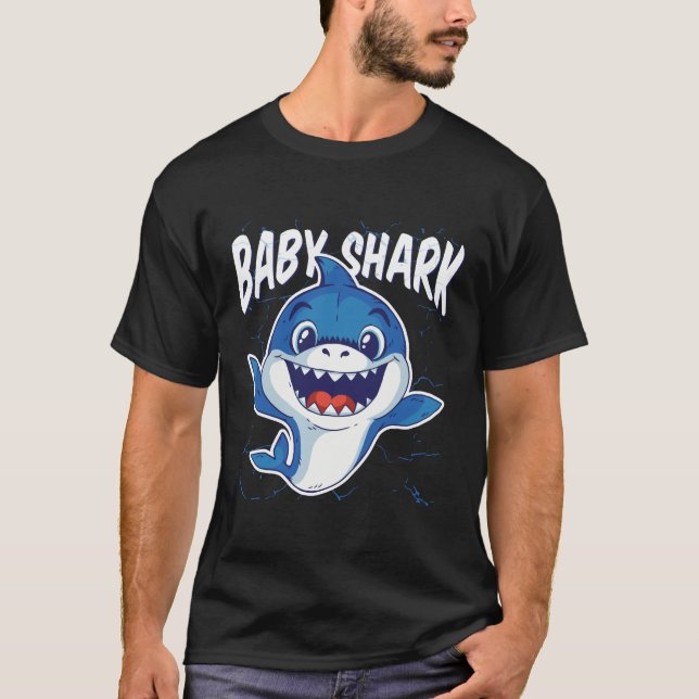 Baby Shark Cute Funny Do Do Do T-Shirt (Front)