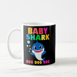 Baby Shark Doo Doo Baby Mummy Daddy Kids  Coffee Mug