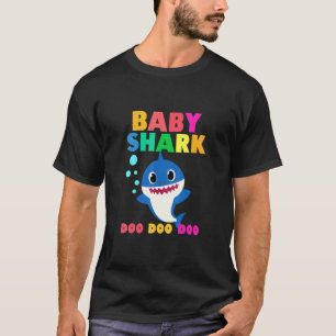 Baby Shark Doo Doo Baby Mummy Daddy Kids  T-Shirt