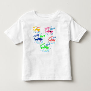 Baby Shark Family Doo Doo Doo Toddler T-Shirt