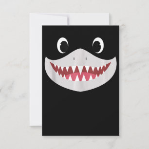 Baby Shark Halloween - Cute Shark Gifts RSVP Card