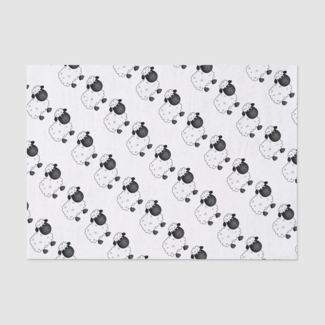 Baby Sheep For Ewe Tissue Paper (Front)