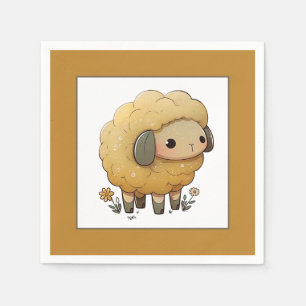Baby Sheep Napkin