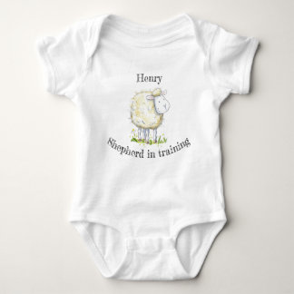 Baby Shepherd Sheep Babygrow Baby Bodysuit