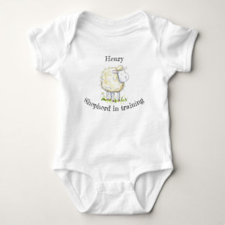 Baby Shepherd Sheep Babygrow Bodysuit