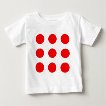 Baby Shirt with Red Polka-Dots