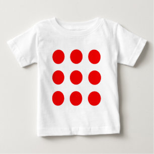 Baby Shirt with Red Polka-Dots