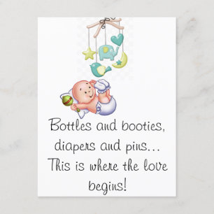 Baby Show Invite For The Gals and Guys