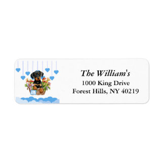 Baby Shower Address Labels, Personalised Address  Return Address Label