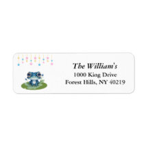 Baby Shower Address Labels, Personalised Address 