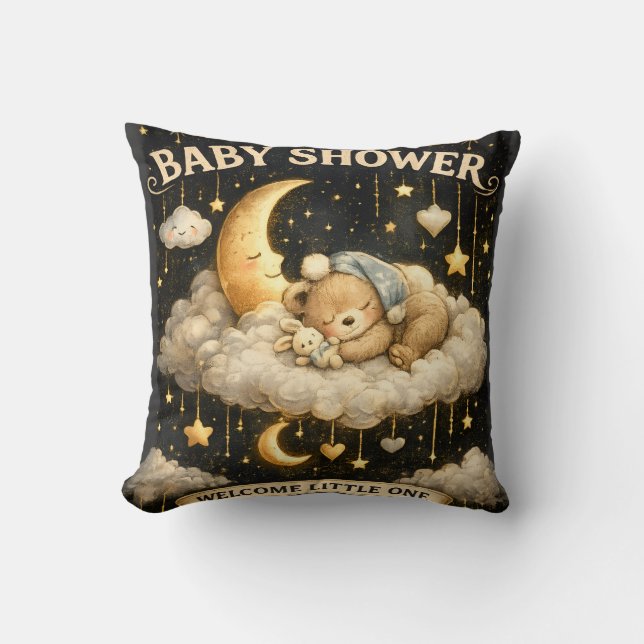 Baby Shower Adventure Cushion (Front)