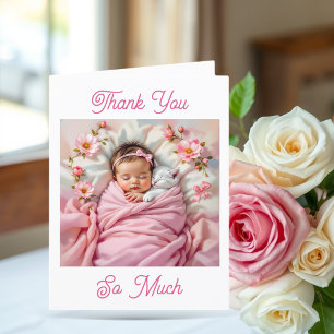 Baby Shower & Baby Gift Thanks You Thank You Card