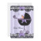 Baby Shower Baby Girl Lavender Purple Black Lace