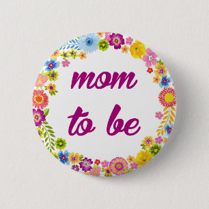 Baby Shower Badge - Mum to be