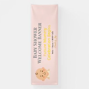 Baby Shower Banner Mummy’s Joy