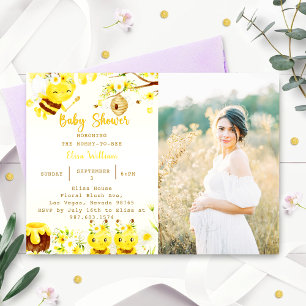 Baby Shower Bee Baby Shower  Invitation