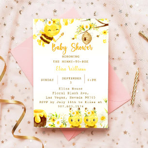 Baby Shower Bee Baby Shower  Invitation