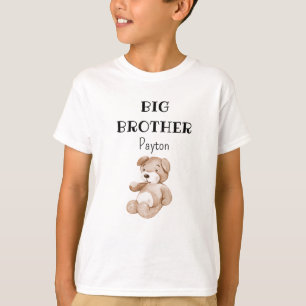 Baby Shower Big Brother Sister Kids-Youth XS-XL T-Shirt