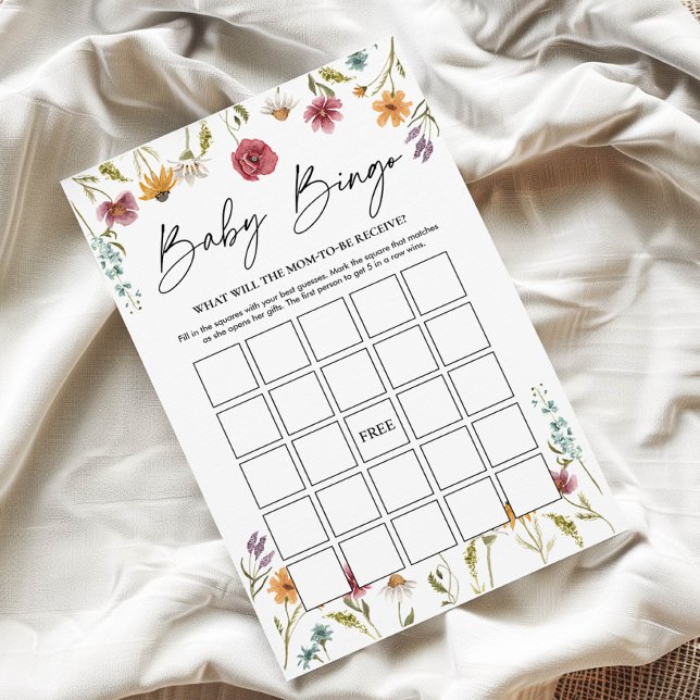  Baby Shower Bingo Game (Creator Uploaded)