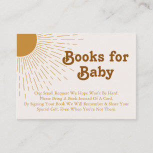 Baby Shower Books For Baby Card Here Comes The Son