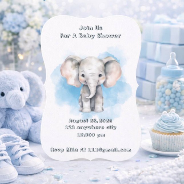 baby shower boy invitation (Creator Uploaded)
