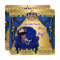 Baby Shower Boy Little Prince Royal Blue Golden