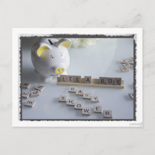 Baby Shower Boy Postcard