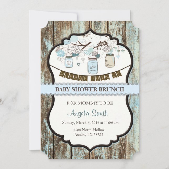 Baby Shower Brunch Invitation (Front)