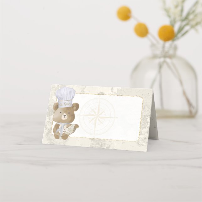 Baby Shower Buffet Food Cards (Front)