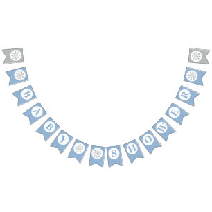 Baby Shower Bunting Flags - Boy Babyshower